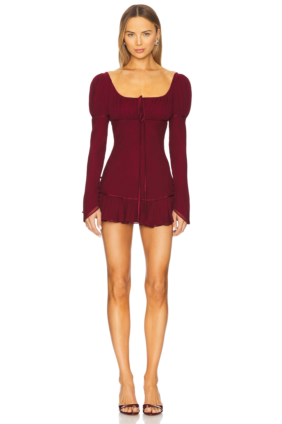 

Мини-платье Fair verona Mirror Palais, sangre