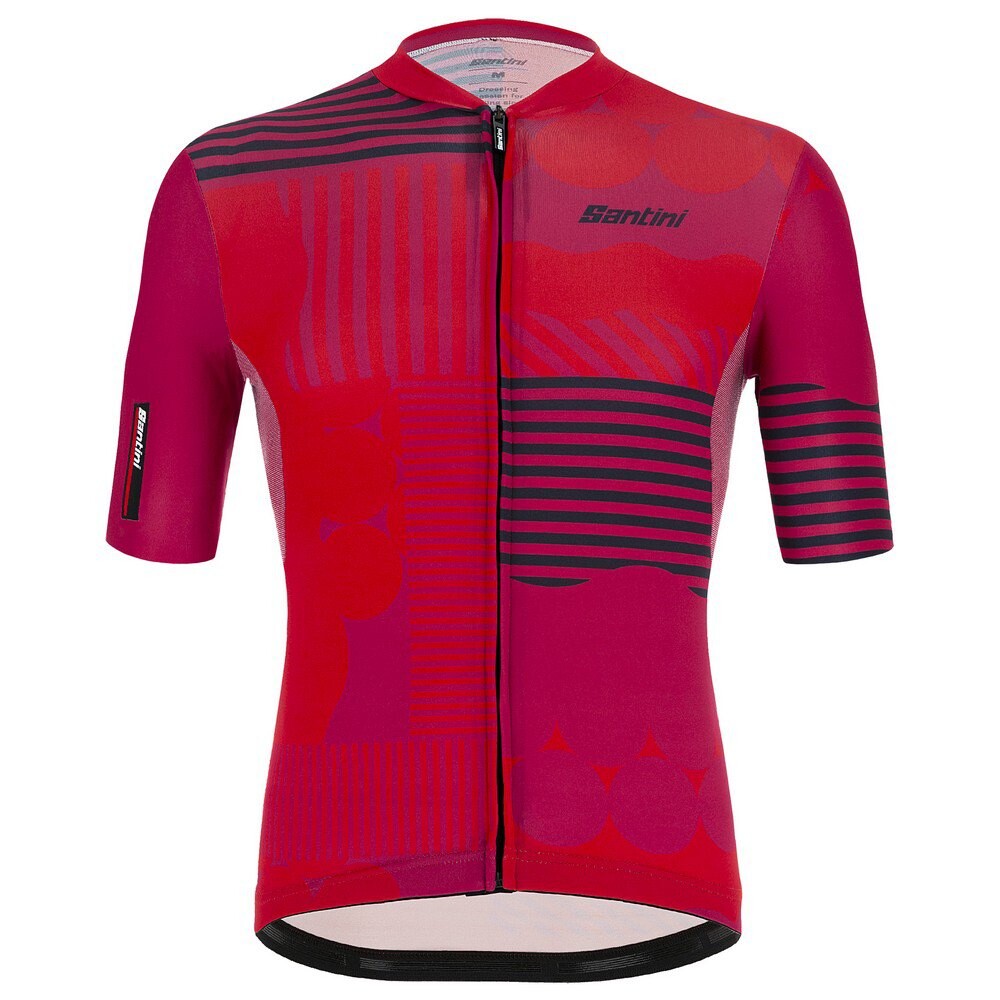

Джерси с коротким рукавом Santini Delta Optic, красный