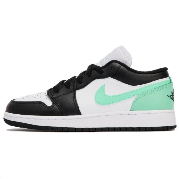 Женские кроссовки Jordan Air Jordan 1 для скейтбординга, Белый/Зеленый
