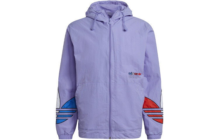 

Ветровка Adicolor Фиолетовая Adidas Originals, светло-фиолетовый