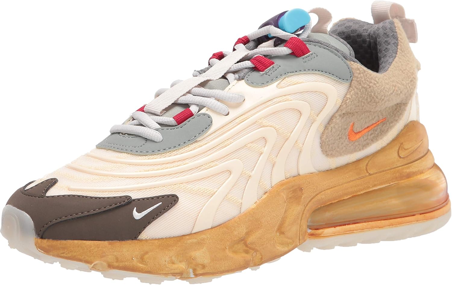 

Мужские кроссовки Nike Air Max 270 Cactus Trails, кремовые/морские звезды/ореховые, синтетические, размер, Cream/Starfish/Hazel