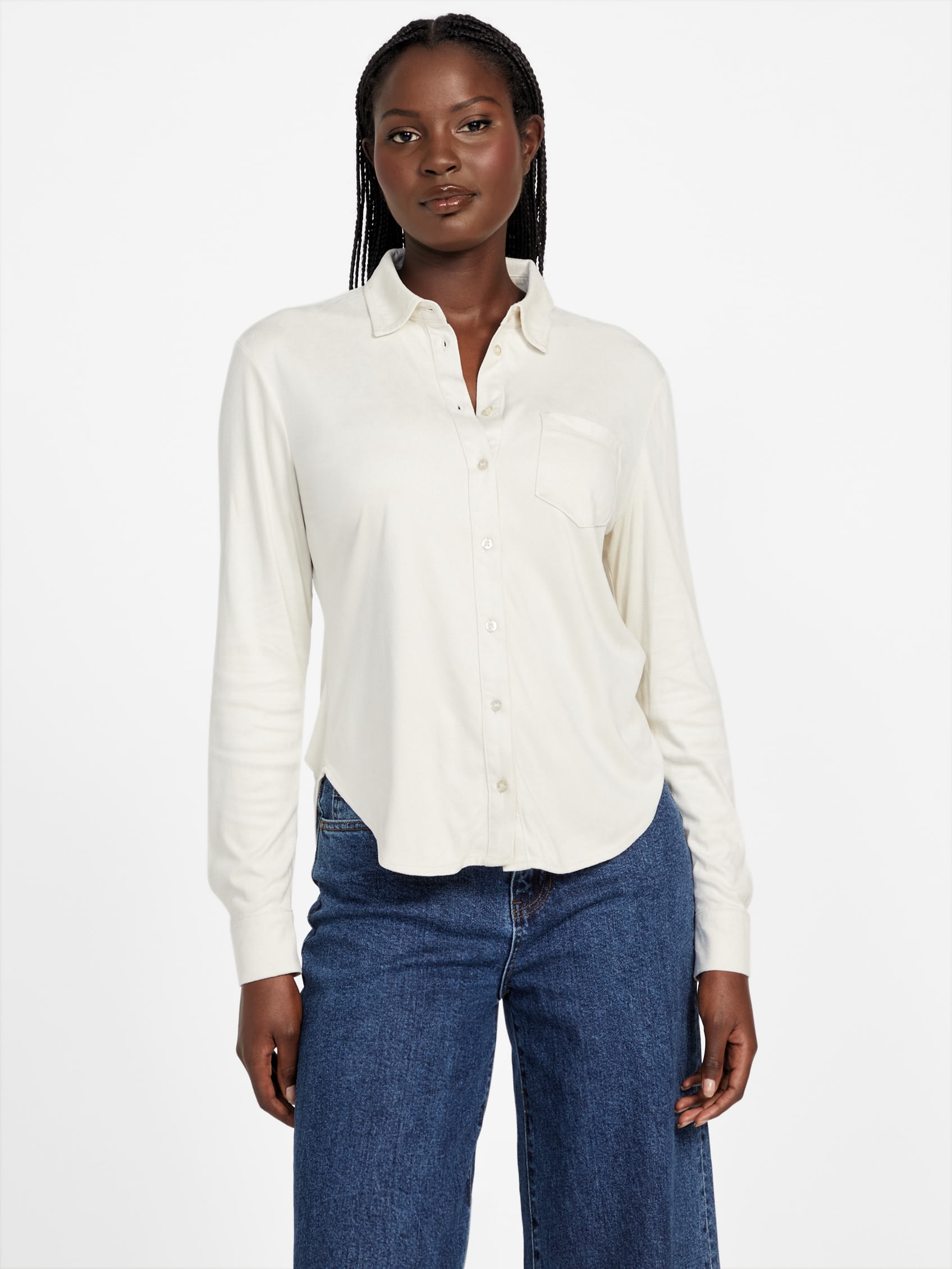 

Рубашка Lerika из искусственной замши Guess Factory, молочный, Белый, Рубашка Lerika из искусственной замши Guess Factory, молочный