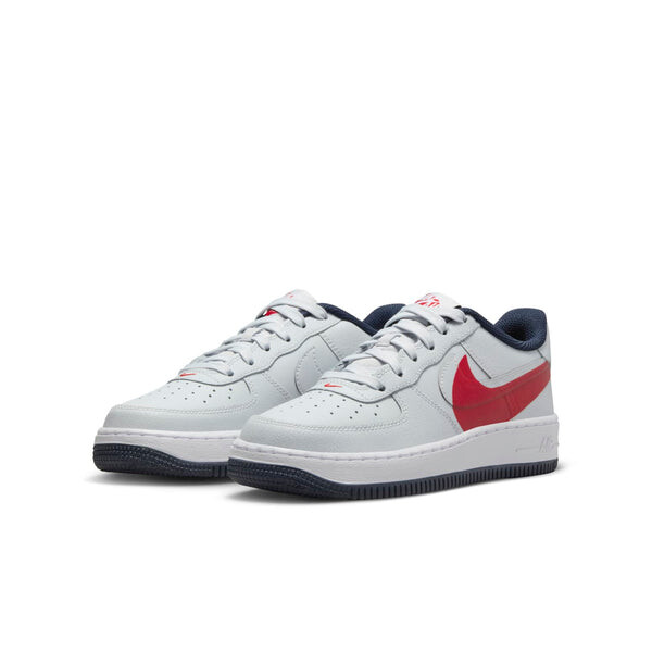 Кроссовки air force 1 lv8 4 'pure platinum university red' Nike, мультиколор — фото 3