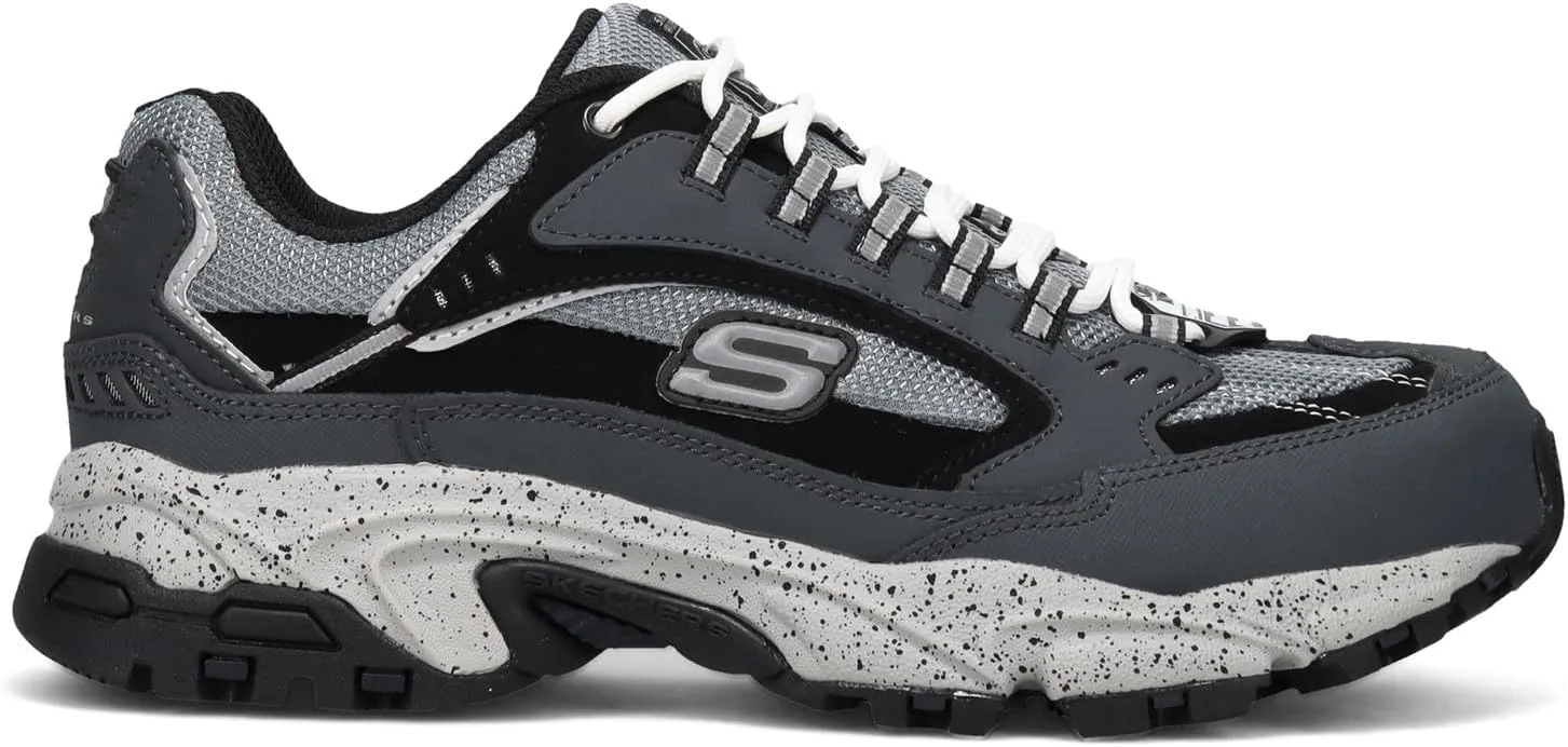 Мужские кроссовки Skechers Stamina Cutback, черные — фото 3