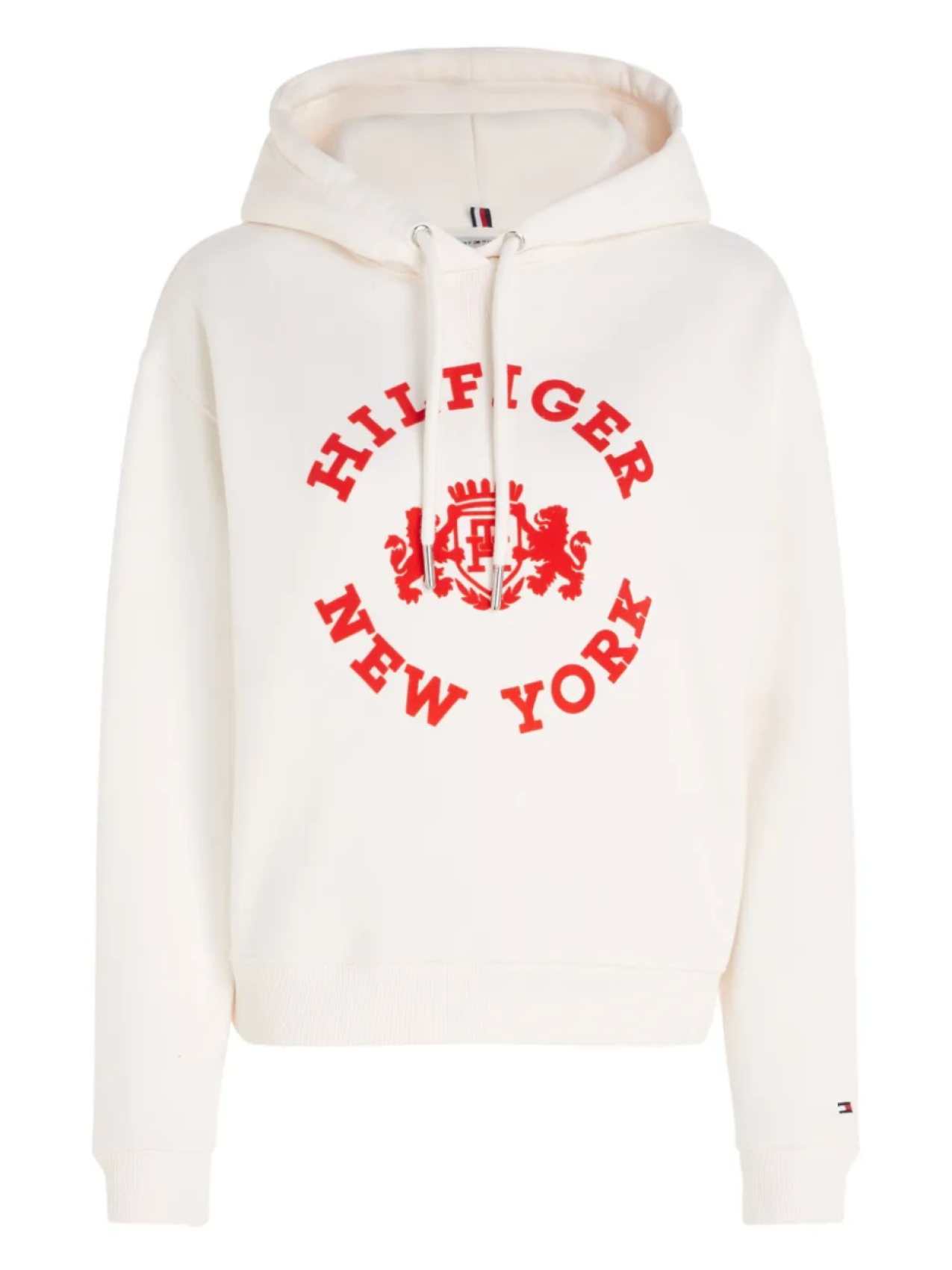 

Толстовка с капюшоном и логотипом Tommy Hilfiger, белый