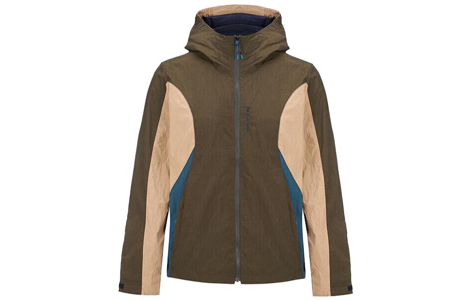 

Paul Smith Двухцветная куртка с капюшоном, Dark Green
