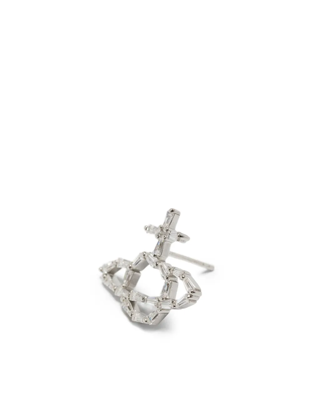 

Серьги с логотипом Orb Vivienne Westwood, серебряный