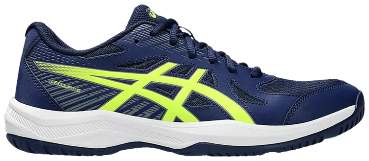 

Кроссовки ASICS Upcourt 6 'Blue Expanse Safety Yellow', синий