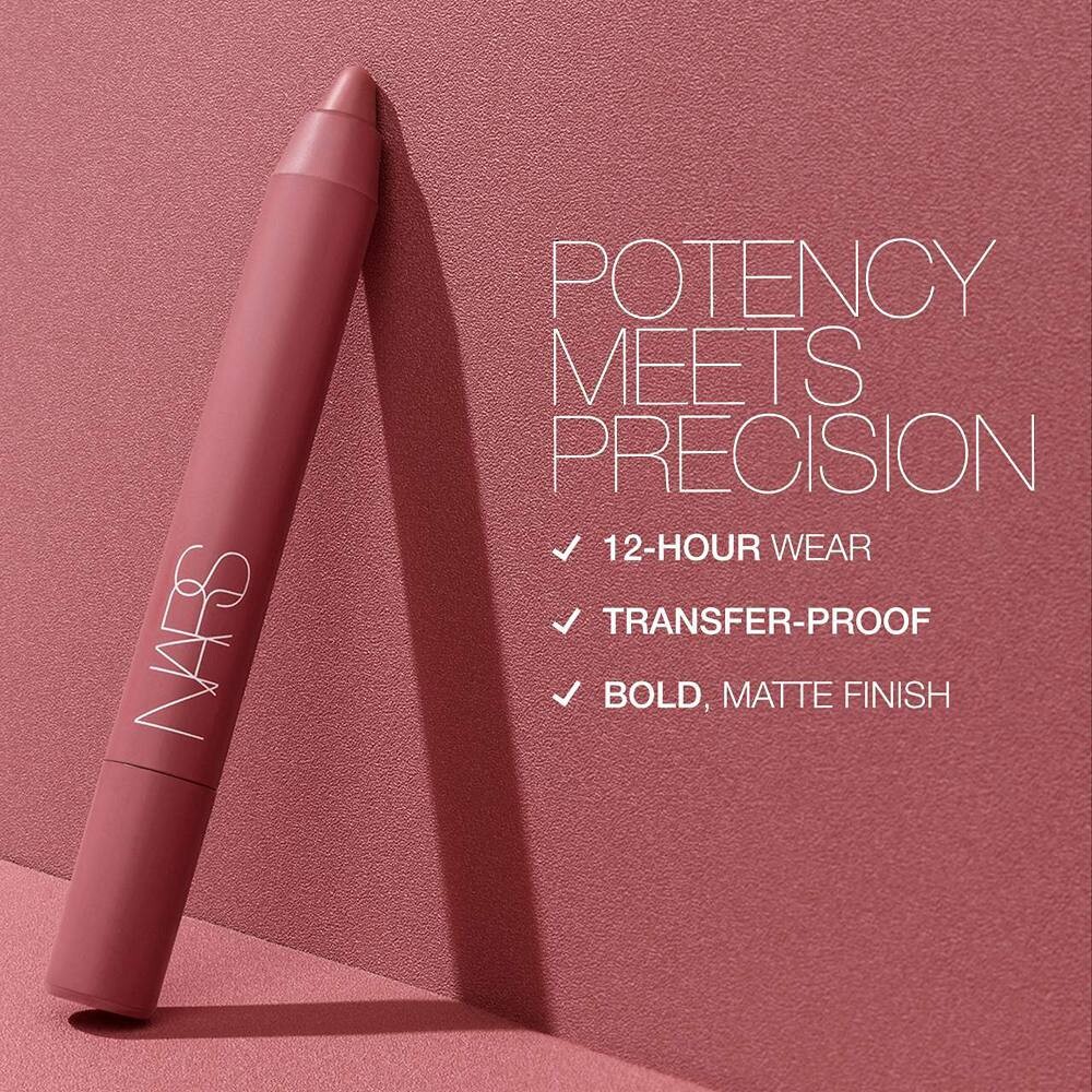 NARS Powermatte Высокоинтенсивный стойкий карандаш для губ, цвет Dolce Vita — фото 3