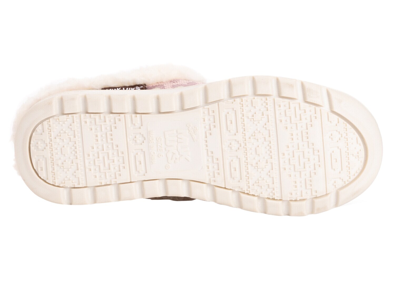 Тапочки Muk Luks Nony Flyknit, blush — фото 3