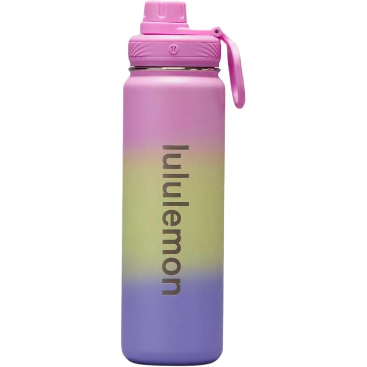 

Пластиковый стаканчик для воды 710 мл Lululemon, розовый желтый синий