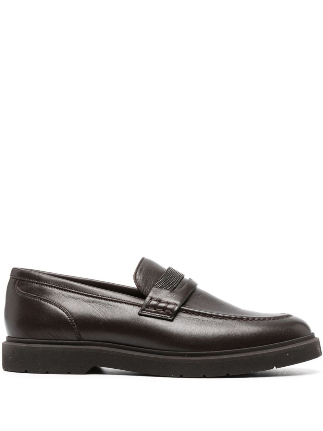 

Brunello Cucinelli пенни-лоферы, коричневый