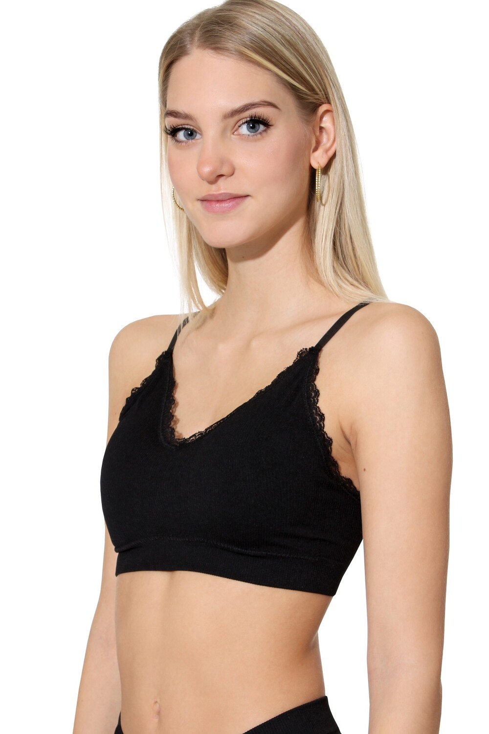 

Бюстье Yenita mit Spitze Ribbed Collection, черный