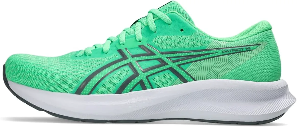 Мужские кроссовки для бега ASICS Patriot 14, зеленый/серый
