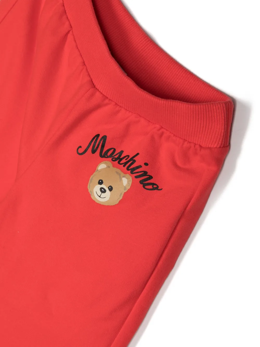 Спортивный костюм с принтом Teddy Bear Moschino Kids, красный — фото 3