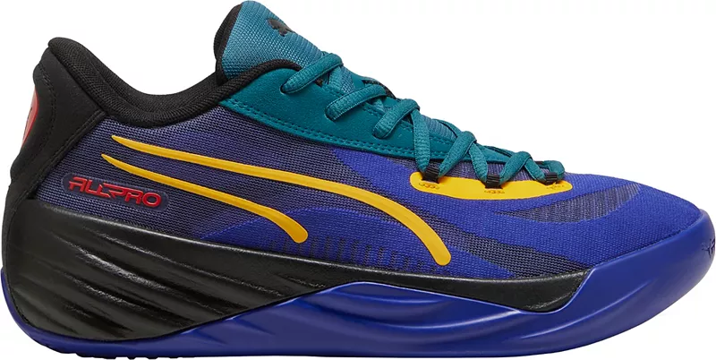Баскетбольные кроссовки PUMA All-Pro NITRO, черный/фиолетовый