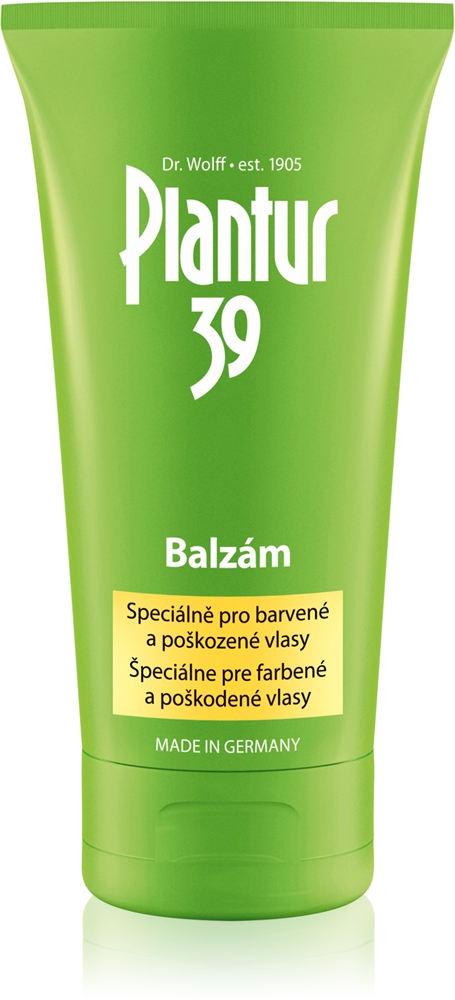 

39 кофеиновый бальзам для поврежденных и окрашенных волос Plantur, 150 мл