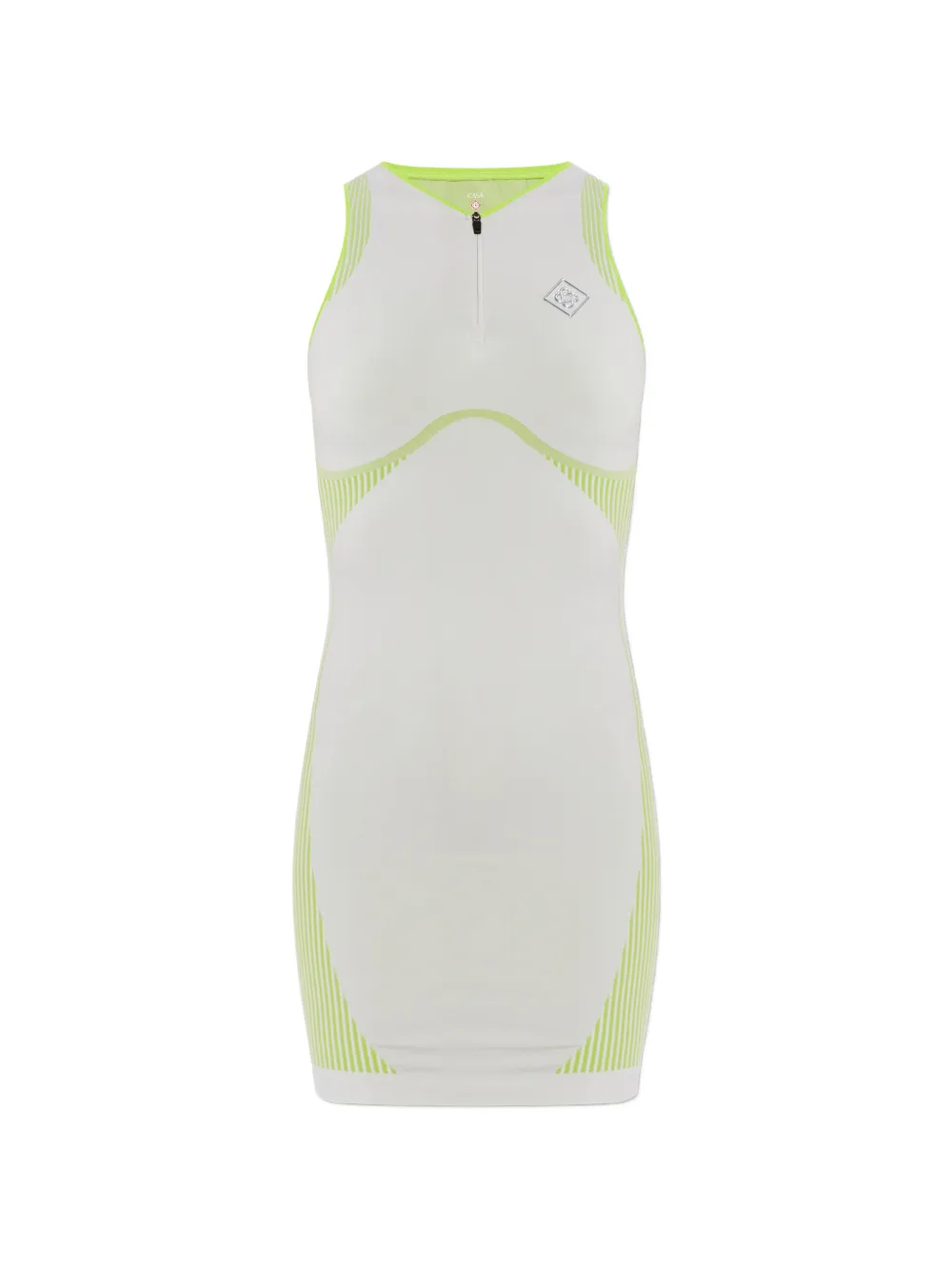 

Платье без рукавов с четверной молнией Casablanca, серый