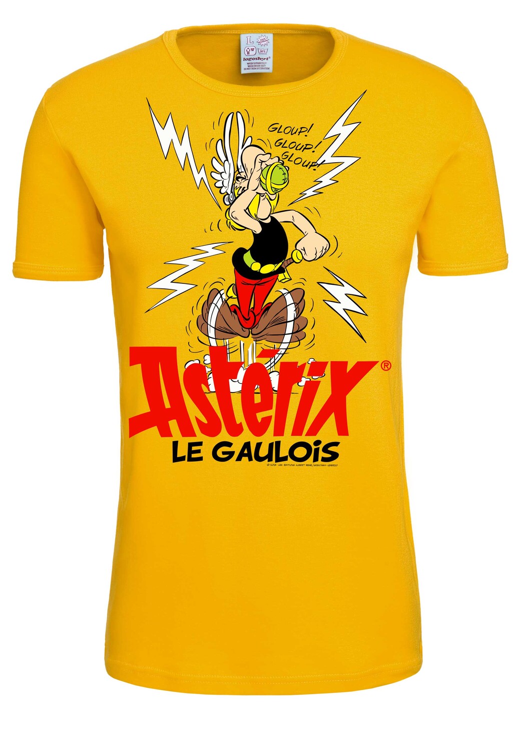 

Футболка Logoshirt Asterix Le Gaulois, желтый