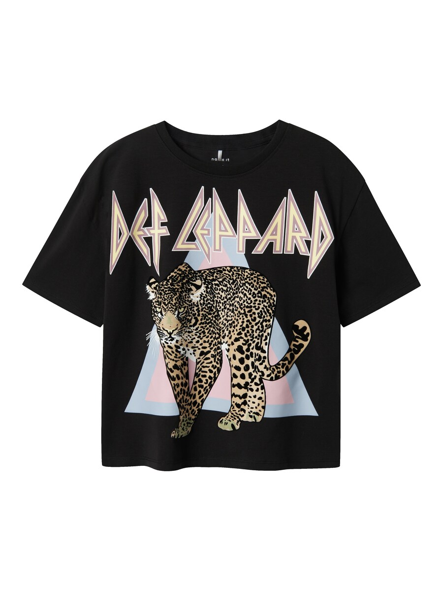 

Рубашка NAME IT NKFJikki Def Leppard, черный