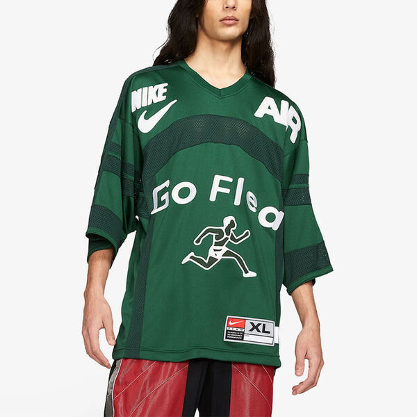 Футболка Nike x Cactus Plant Flea Market Go Flea Short-Sleeved Jersey Top Tee (Asia Sizing) 'Green', зеленый — фото 3