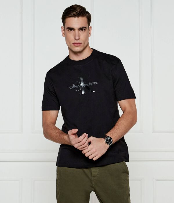 

Футболка Calvin Klein Jeans с принтом, черный