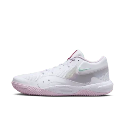 Кроссовки Nike Hyperquick SE Volleyball Shoes, цвет White/Violet Mist/Mint Foam/Pink Foam