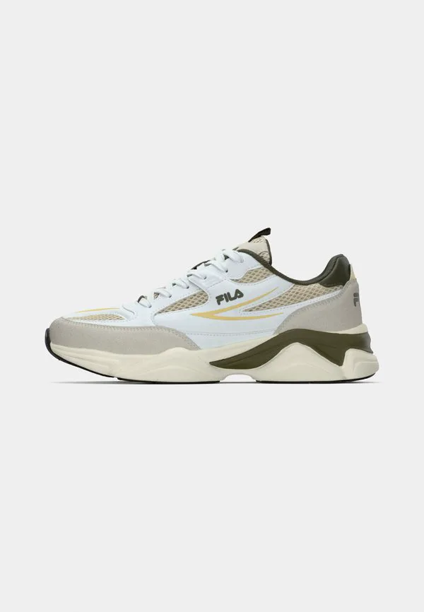 Кроссовки recade Fila, Marshmallow/Olive Night — фото 2