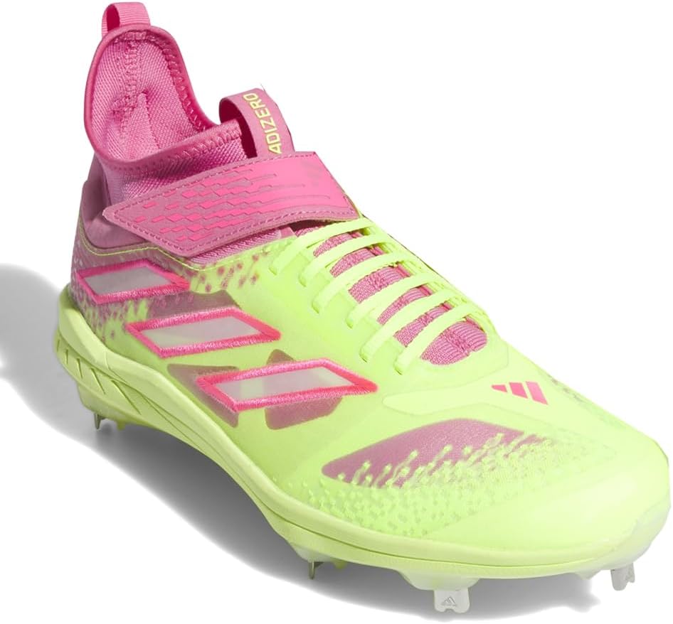 Мужские кроссовки Adidas Adizero Afterburner 9 Nwv, желтый/розовый — фото 2