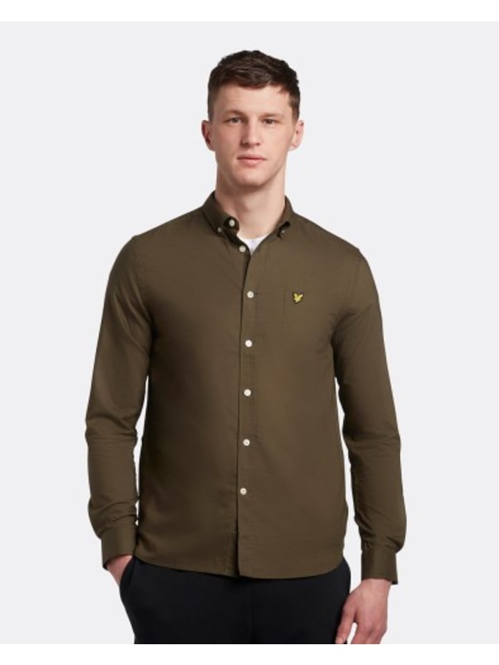 

Рубашка Lyle & Scott, цвет kaki