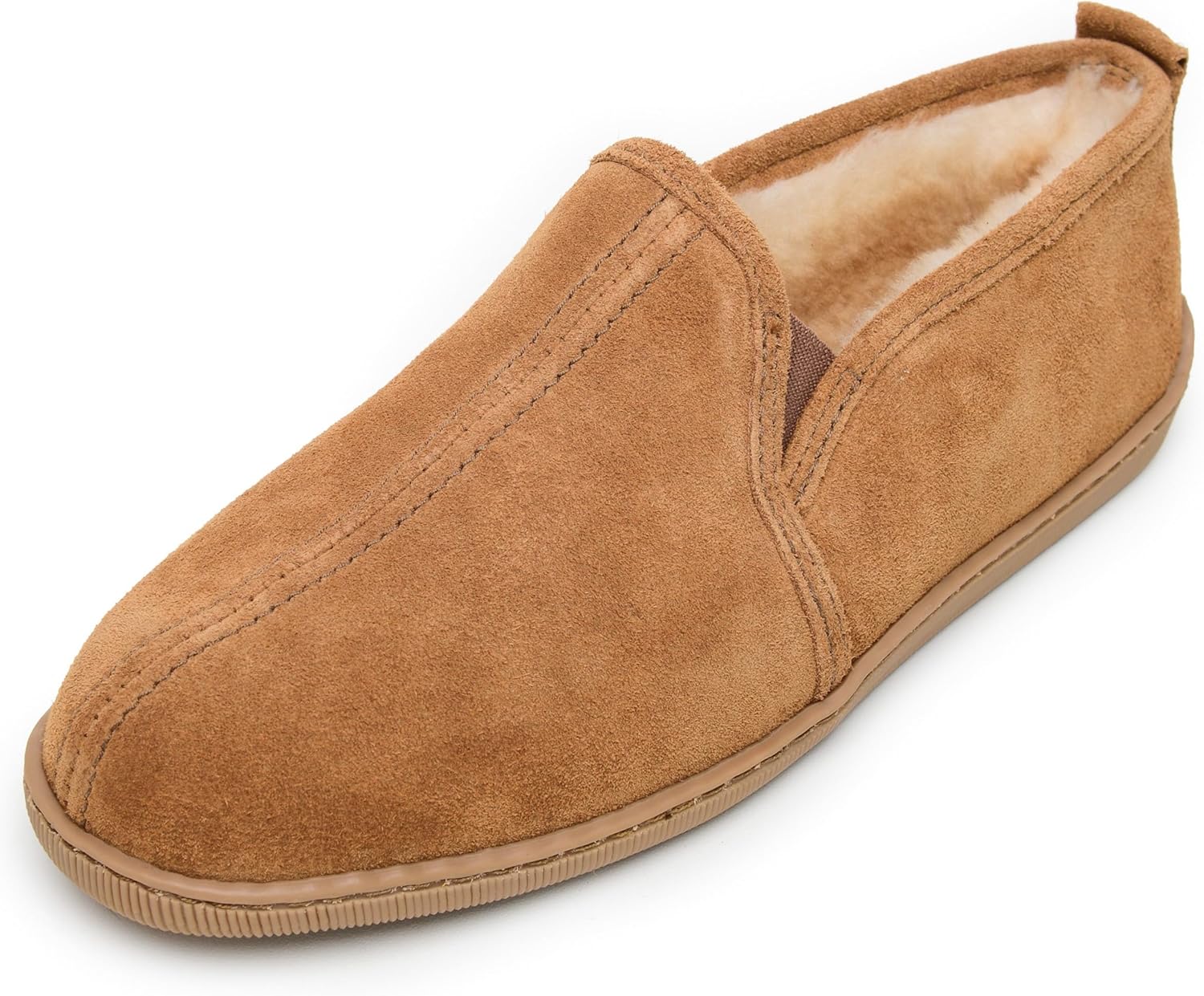 

Мужские ботинки Minnetonka с двойной резинкой из овчины