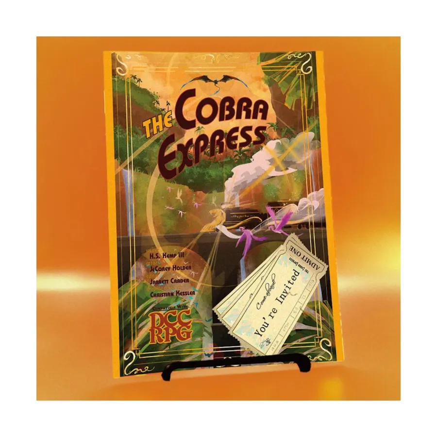 

Модуль Cobra Express (For DCC & 5E), Role Playing Games (Space Penguin Ink)