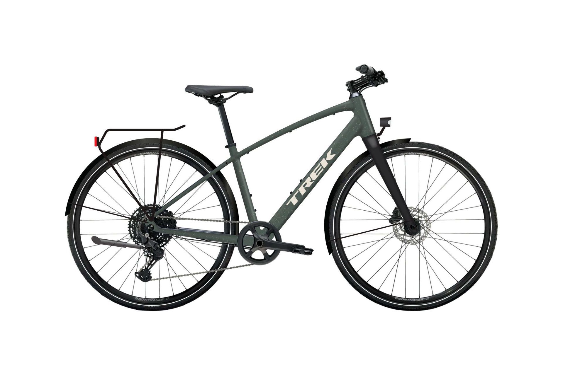 

Трекинговый велосипед Trek Fx sport al equipped - 28 дюймов - diamant - 2026, grün | keswick green / lichen green splatter