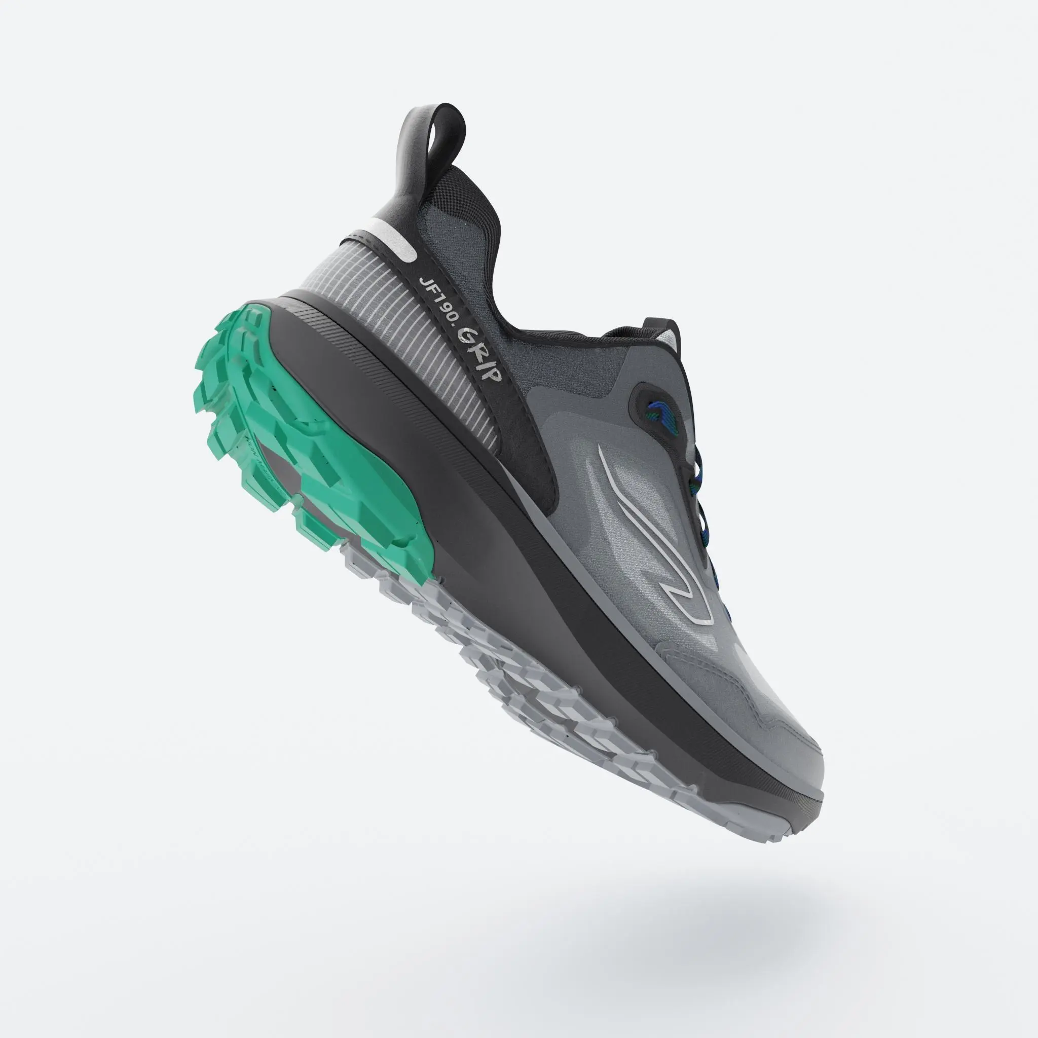 Мужские беговые кроссовки Kiprun JOGFLOW190GRIP с амортизацией и надежным сцеплением для коротких дистанций — фото 4