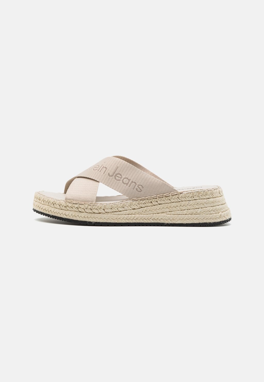 

Мюли на плоской подошве SPORTY WEDGE Calvin Klein Jeans, цвет triple eggshell