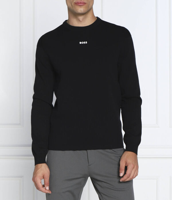 

Свитер Boss Green Ralfio Regular Fit, черный