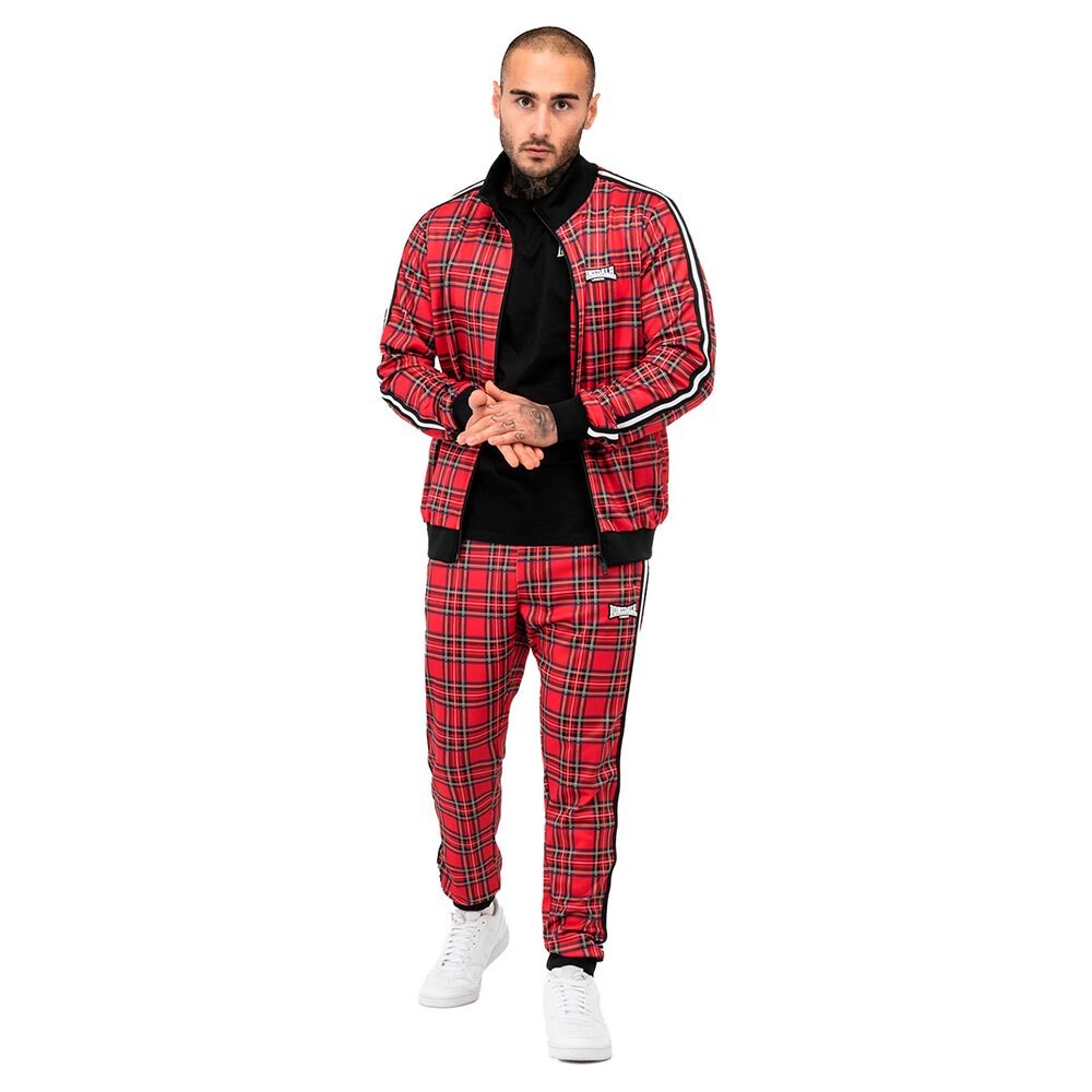 Спортивный костюм Lonsdale Royal Stewart Slim Fit, красный — фото 3