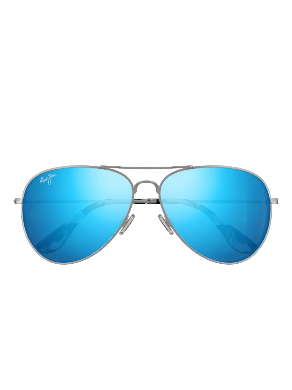 

Солнцезащитные очки Mavericks Maui Jim, серебяный