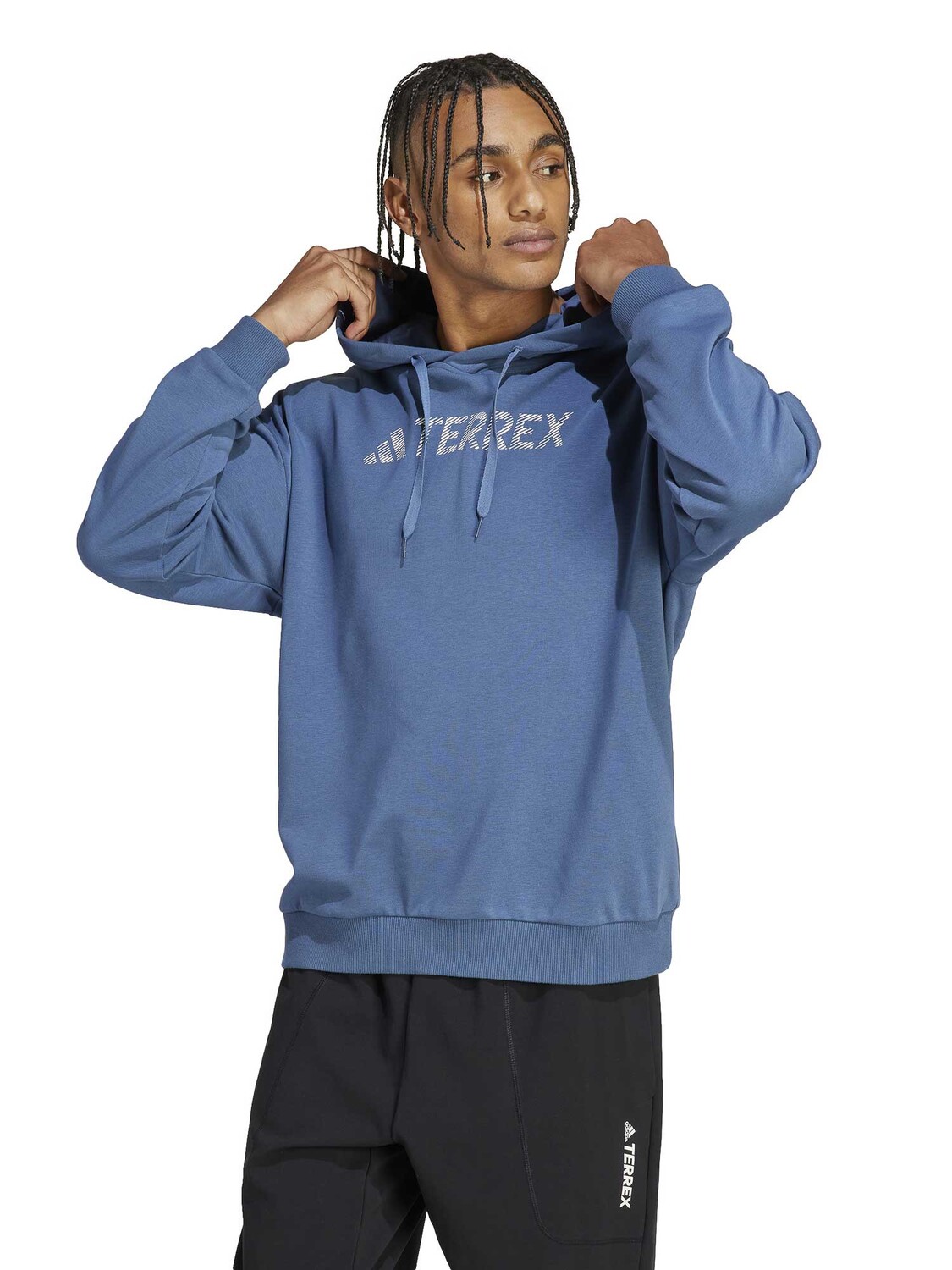 

Толстовка Adidas Performance Terrex Large Logo (Gender Neutral), синий