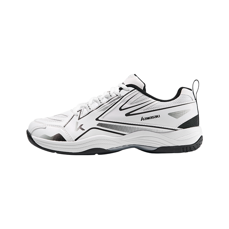 

Легкие теневые амортизирующие износостойкие низкие кроссовки для бадминтона unisex Kawasaki, белый