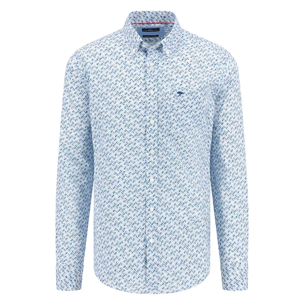 

Рубашка Fynch Hatton Colorful Combi Prints, синий