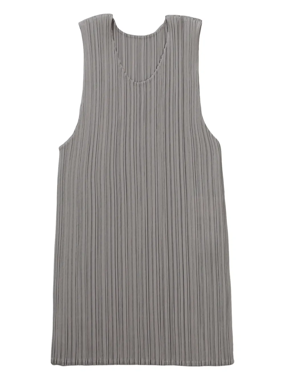 

Плиссированный топ Pleats Please Issey Miyake, серый