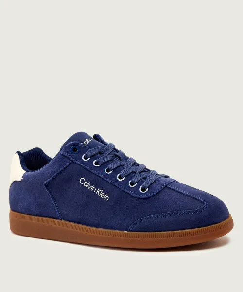 

Кожаные кроссовки Calvin Klein, синий