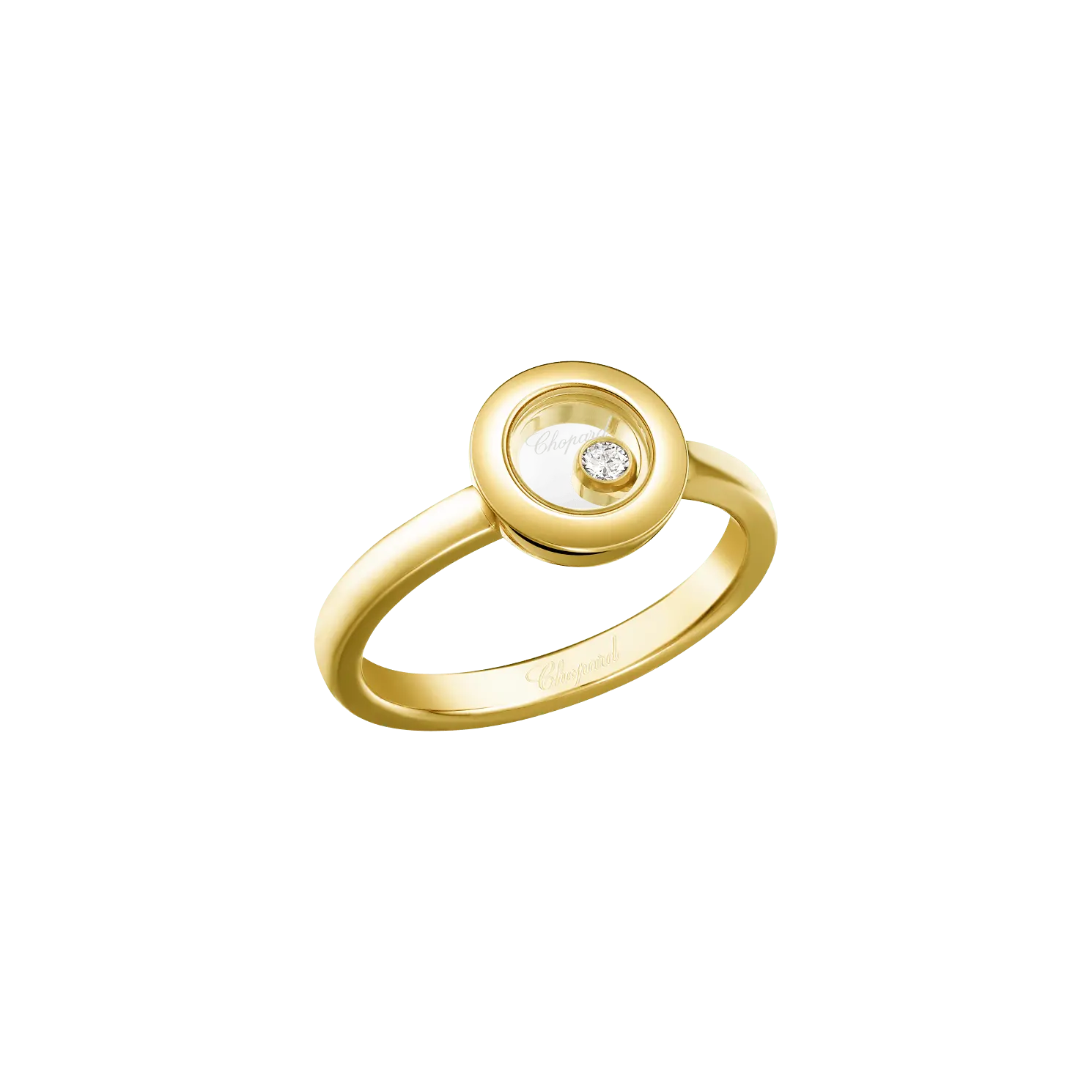 

Кольцо Chopard Happy Diamonds Icons - Кольцо, желтое золото, бриллиант
