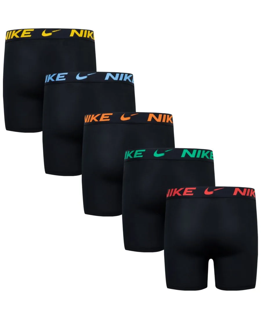 Nike Трусы-боксеры Big Boys Dri-FIT из полиэстера, яркие цвета, комплект из 5 штук — фото 2