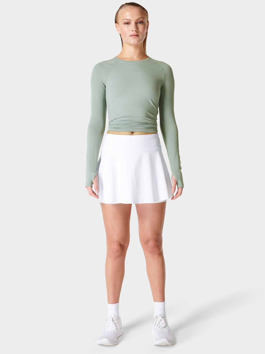 

Юбка для бега Sweaty Betty Swift, белая