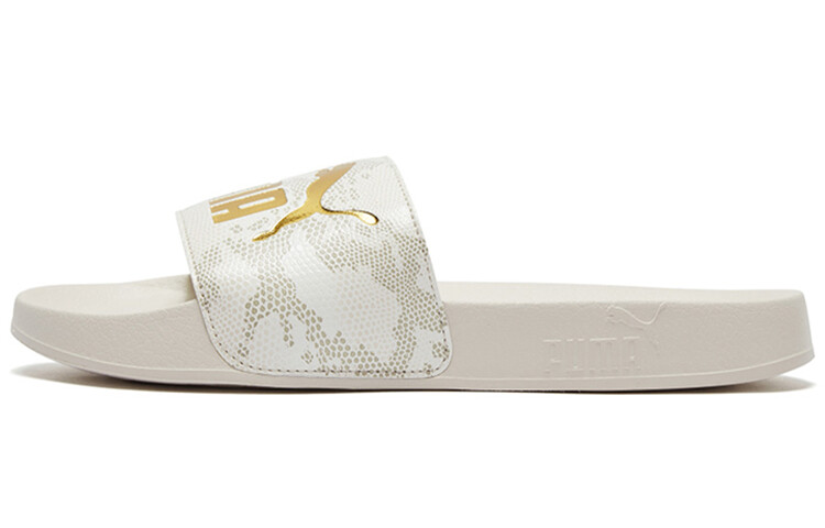 

Шлепанцы и сланцы PUMA Leadcat Snake Lux Slide Sandal White Women's