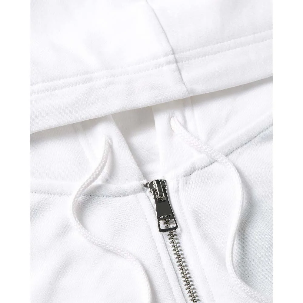 Толстовка Tommy Hilfiger Stacked full zip, белый — фото 3