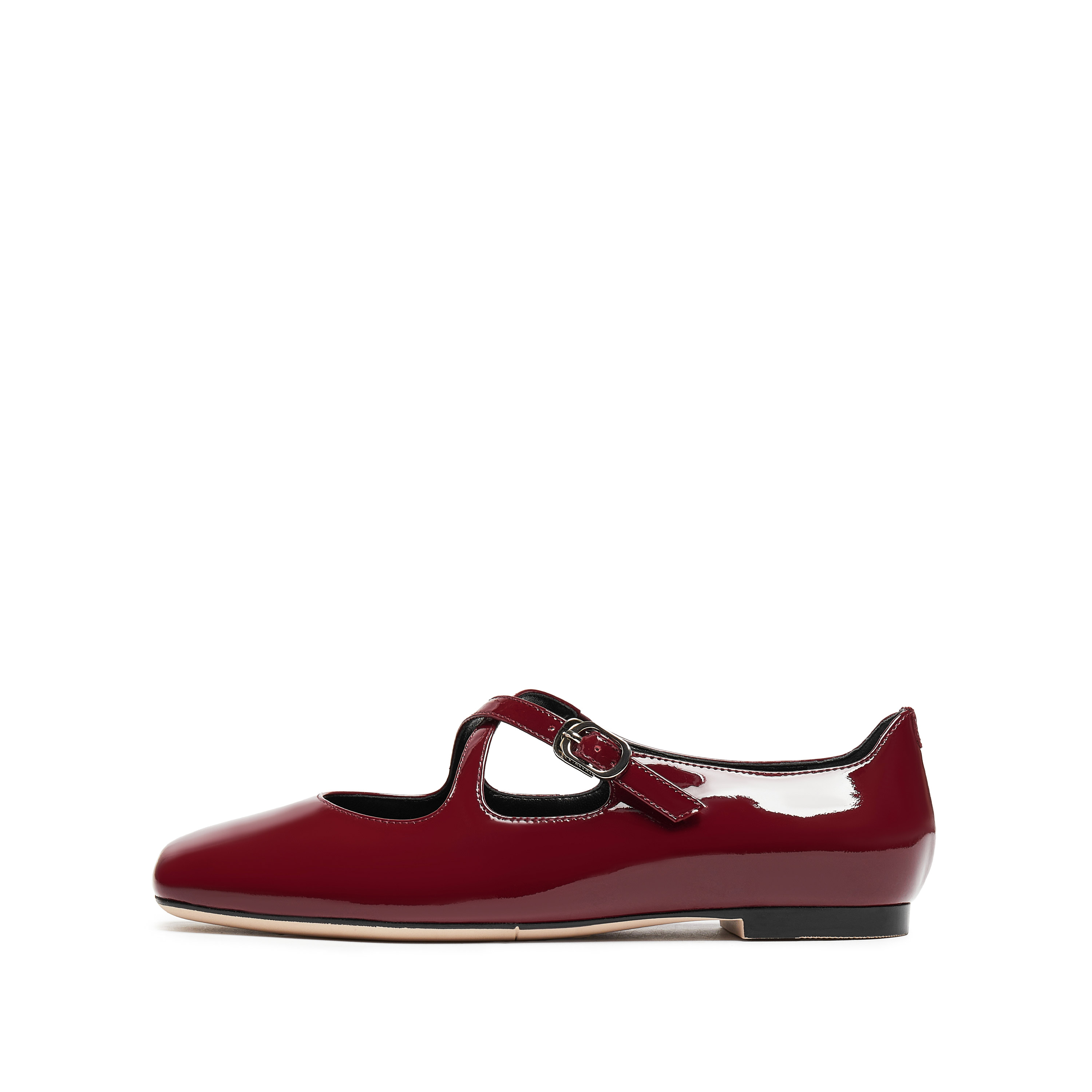 Staccato Блок каблук Мэри Джейн туфли женские Вишнёвый красный, цвет Cherry Red