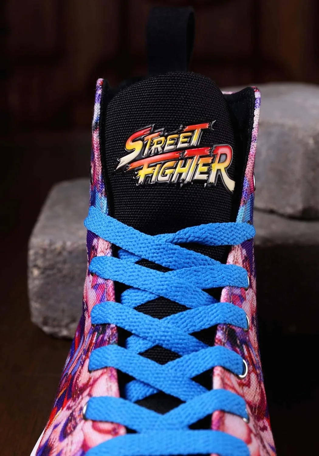 Забавные костюмы для взрослых: высокие кроссовки Street Fighter Fun Costumes, синий — фото 3